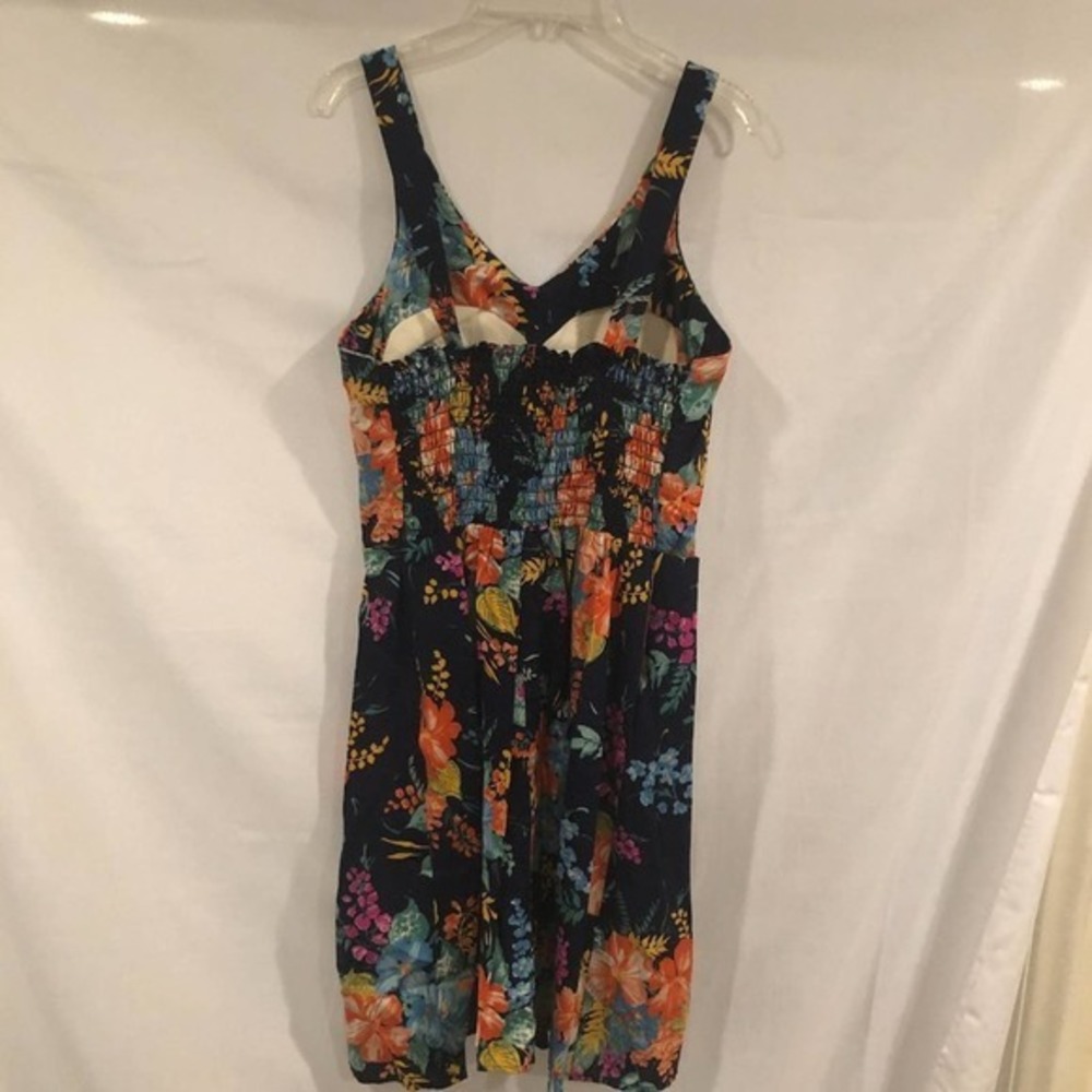 Fit Flare DashAbout 70's Retro Vintage Hawaiian Print Dress‎ - Picture 4 of 10